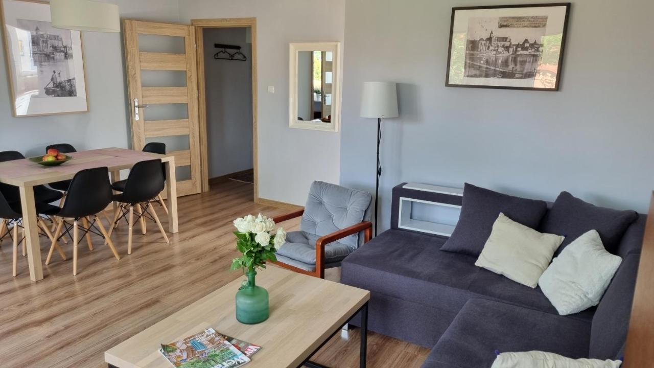 Apartament Okno Na Zamek Малборк Екстериор снимка